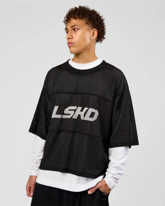 AirCore Jersey - Black-Black made by LSKD