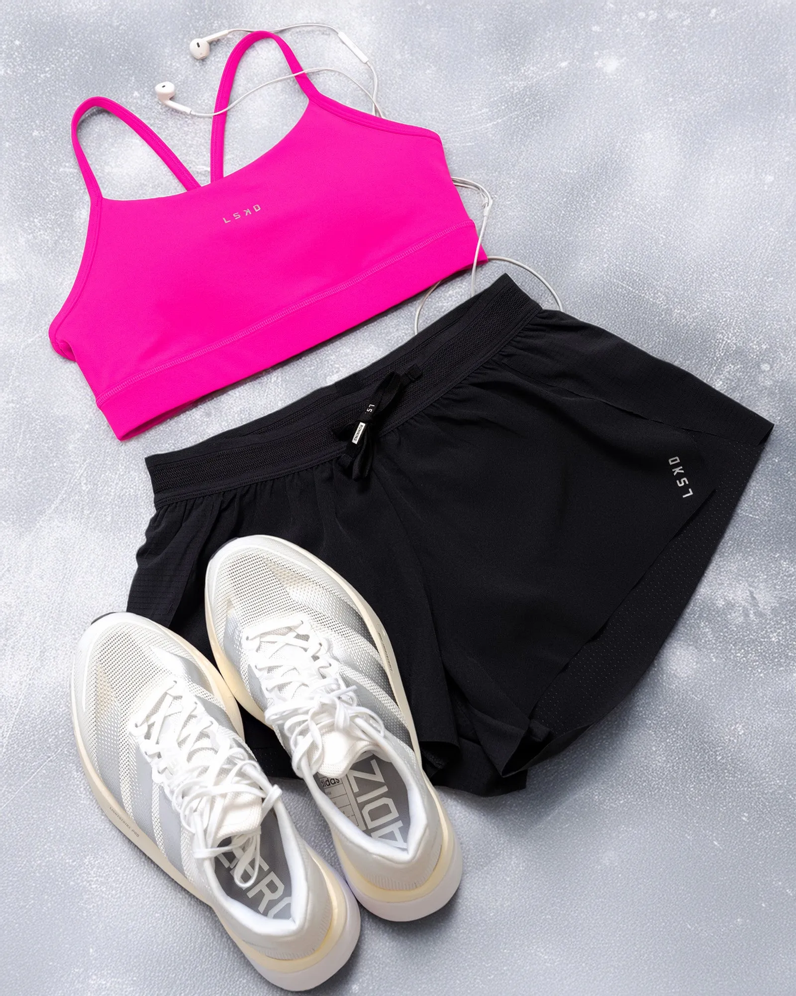 Lift Sports Bra - Ultra Pink sold by LSKD product image thumbnail 3