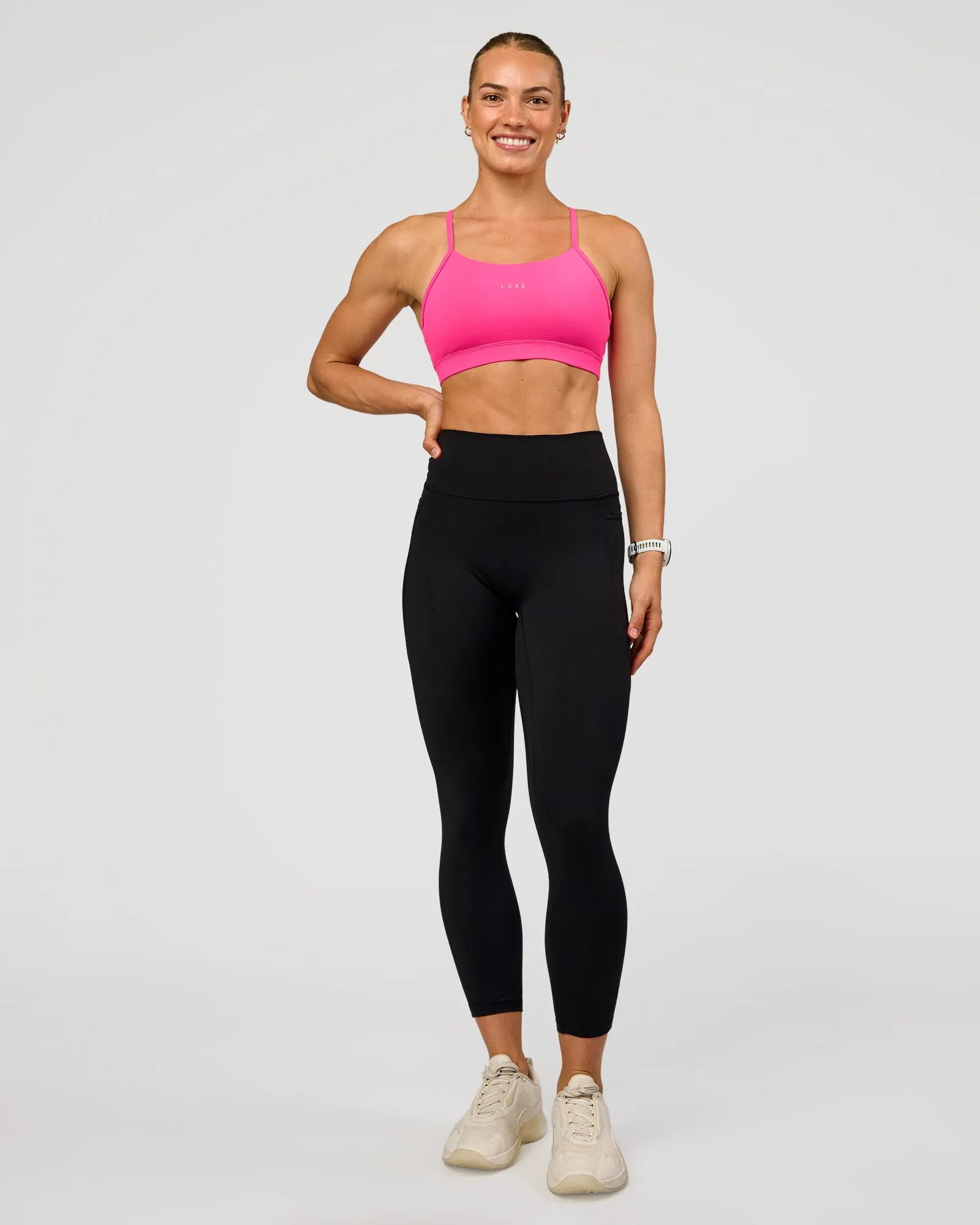 Lift Sports Bra - Ultra Pink sold by LSKD product image thumbnail 5