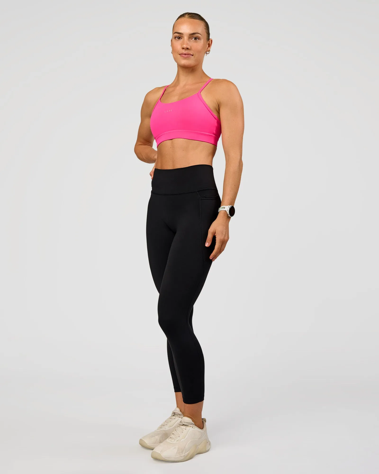 Lift Sports Bra - Ultra Pink sold by LSKD product image thumbnail 4