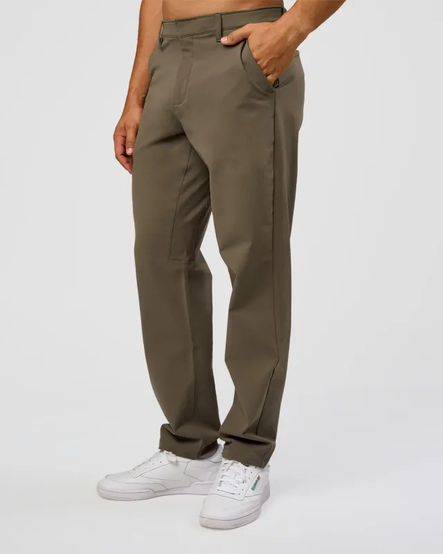 All Day ZeroCrease™ Regular Pant - Walnut Grey made by LSKD