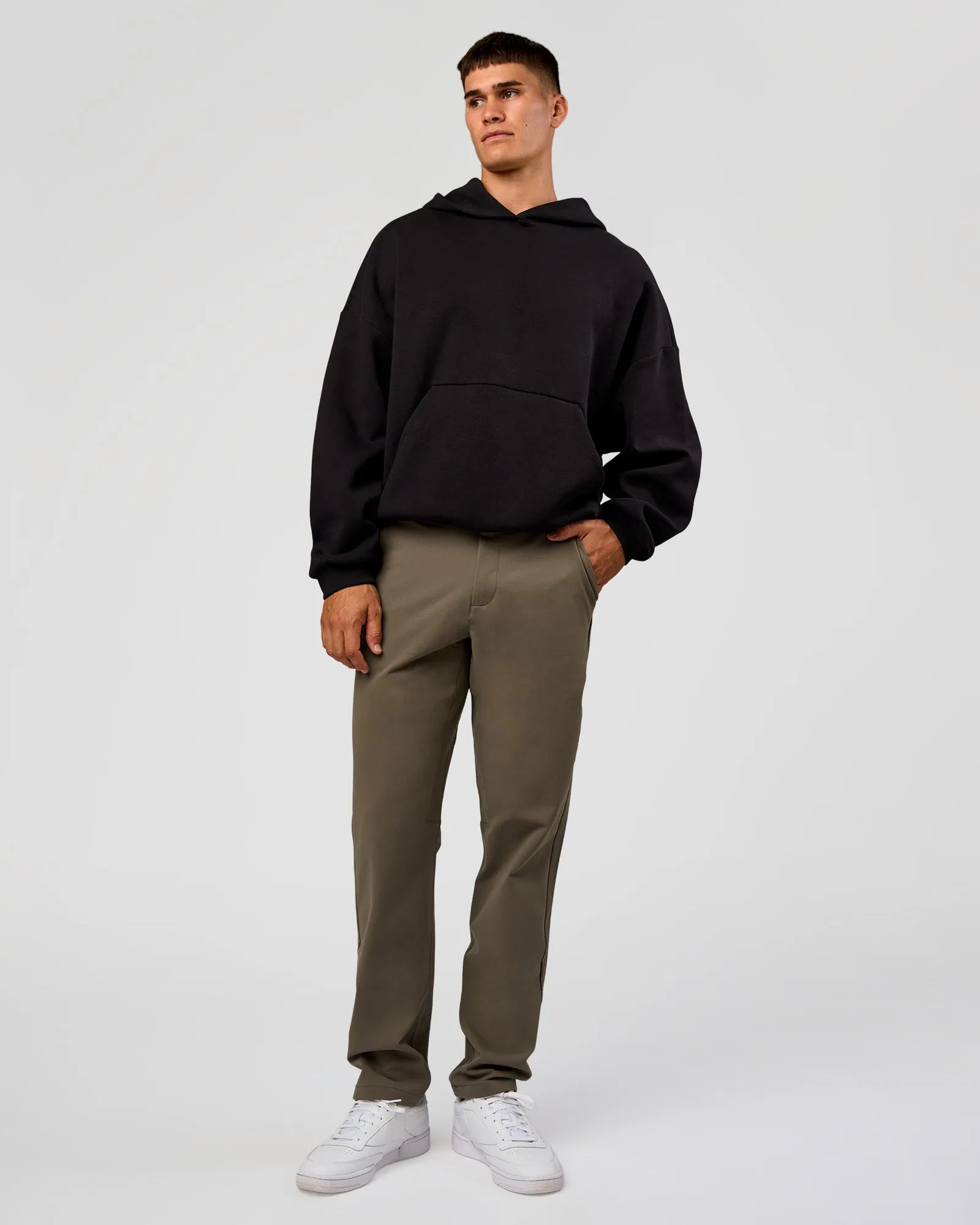 All Day ZeroCrease™ Regular Pant - Walnut Grey sold by LSKD product image thumbnail 4