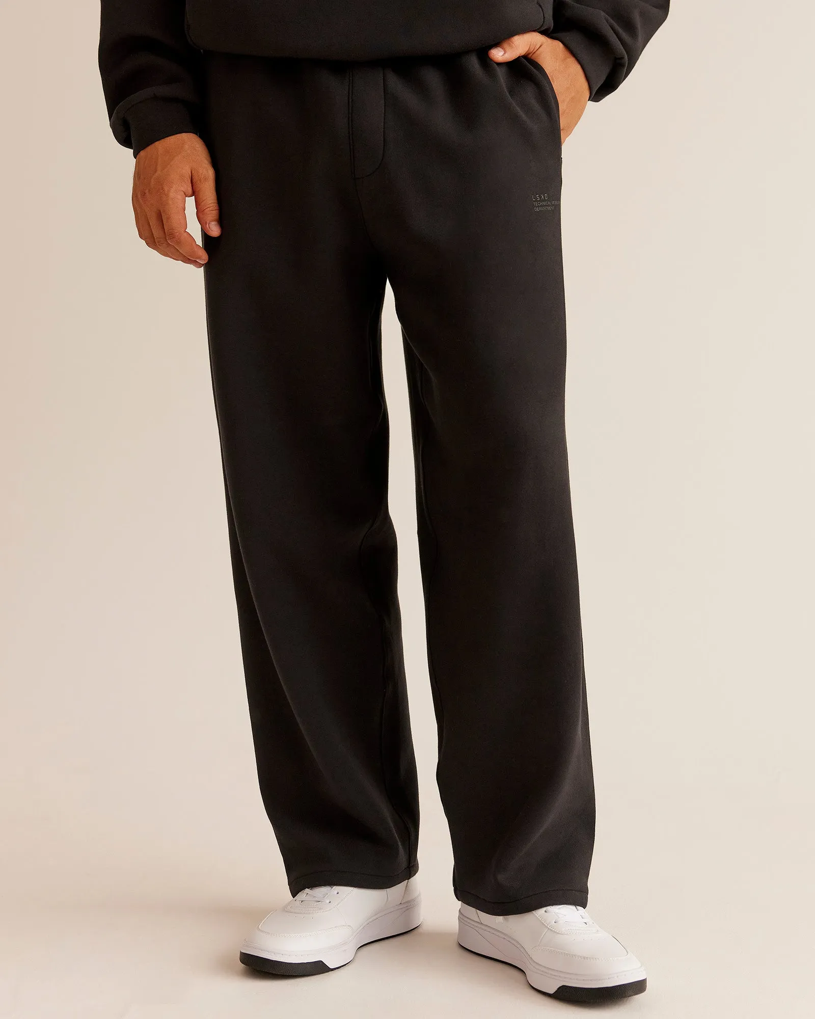 AfterDark ZeroCrease Straight Leg Pant - Black sold by LSKD
