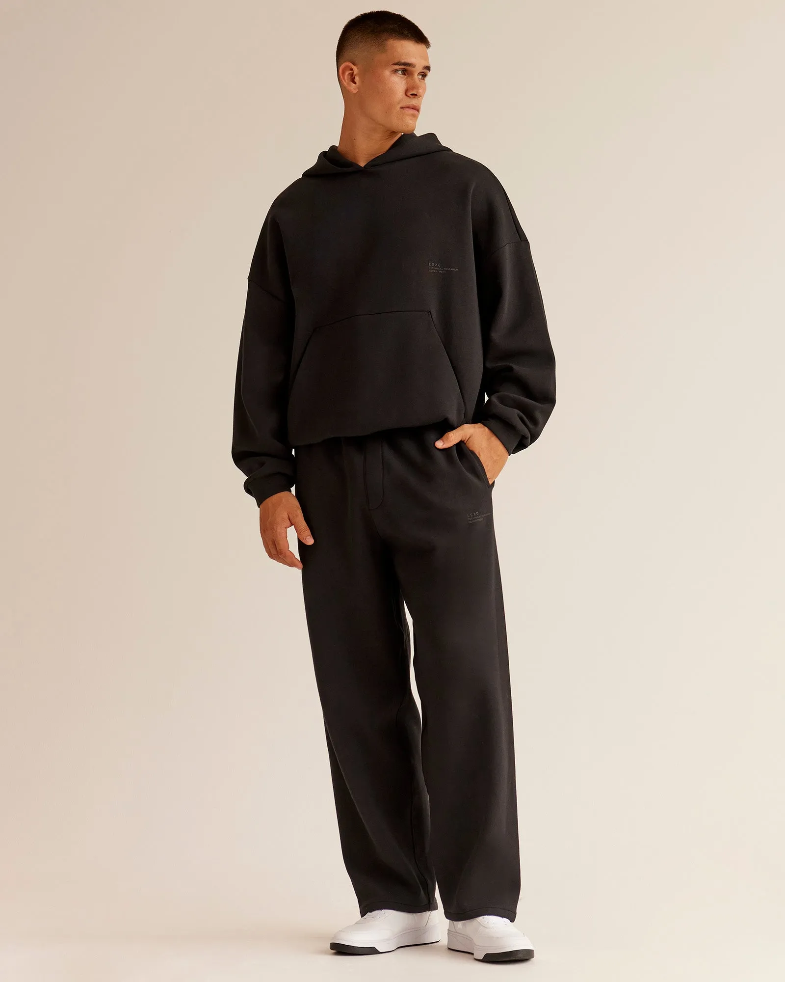 AfterDark ZeroCrease Straight Leg Pant - Black sold by LSKD product image thumbnail 4