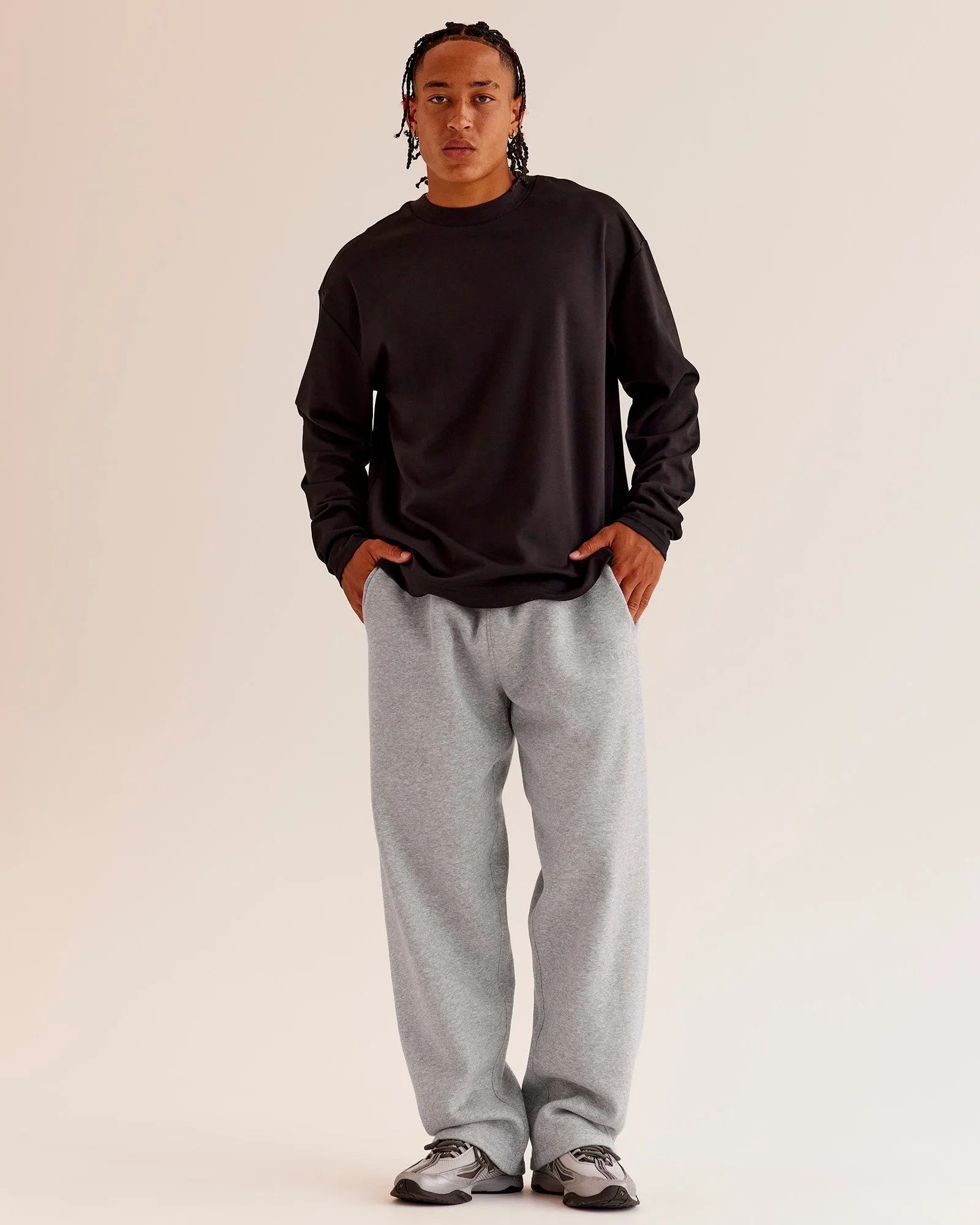 AfterDark ZeroCrease Long Sleeve Tee - Black sold by LSKD product image thumbnail 3
