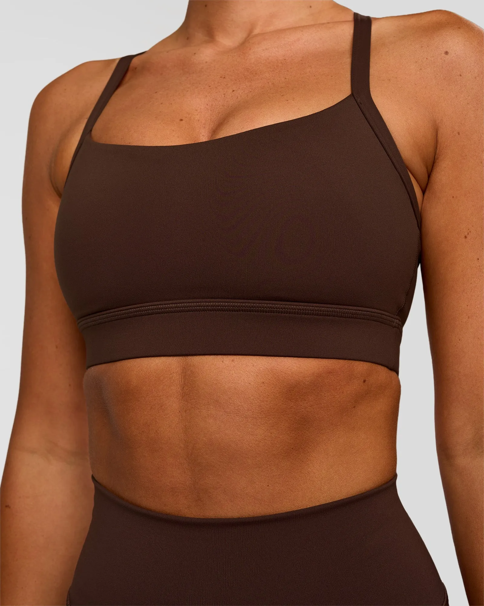 Momentum Sports Bra - Hot Chocolate sold by LSKD product image thumbnail 4