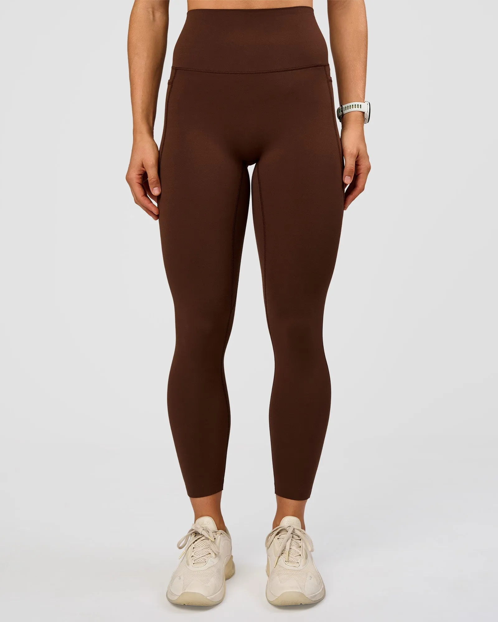 Elixir Ultra High-Rise 7/8 Legging Pockets - Hot Chocolate sold by LSKD product image thumbnail 3