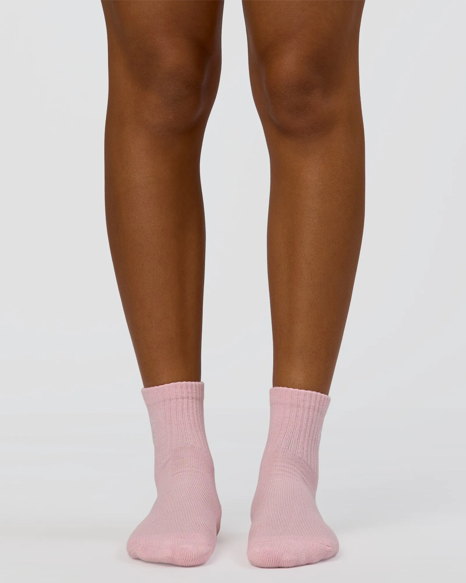 Love The Process Quarter Socks - Marshmallow-White sold by LSKD product image thumbnail 4