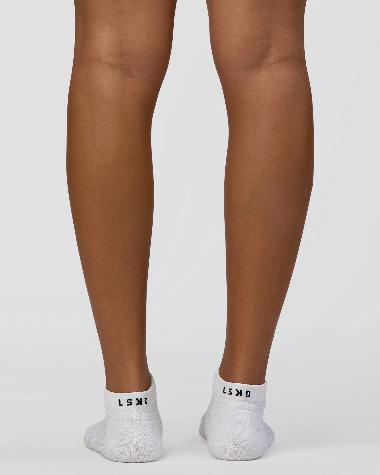 Fast Performance Ankle Socks - White-Black sold by LSKD product image thumbnail 2