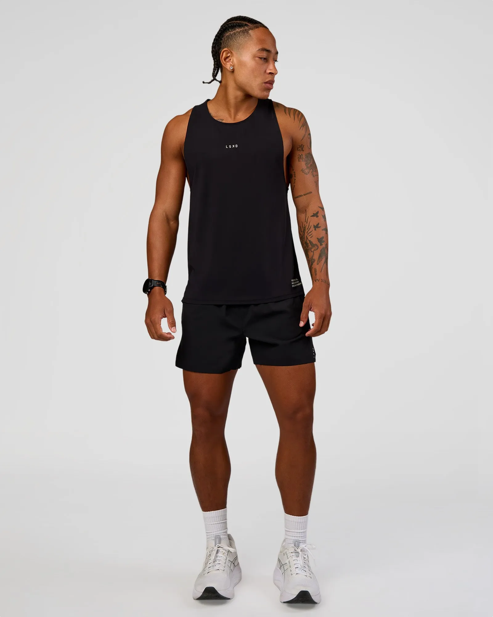 Pace Air 5" Lined Running Short - Black sold by LSKD product image thumbnail 2
