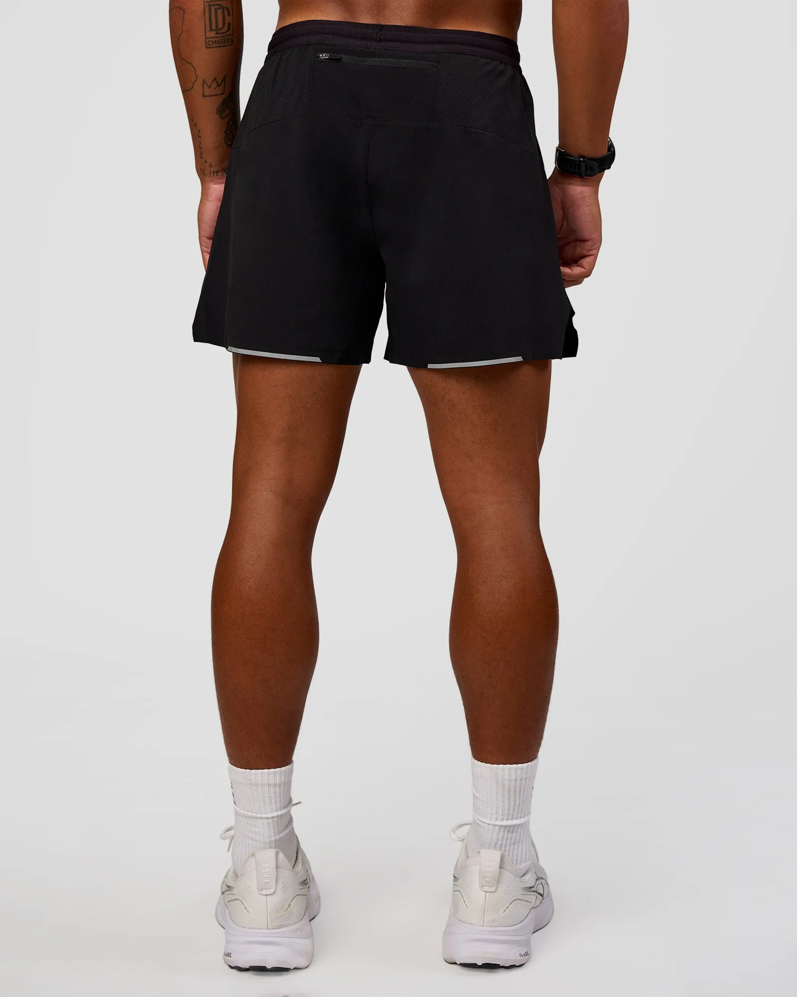 Pace Air 5" Lined Running Short - Black sold by LSKD product image thumbnail 4
