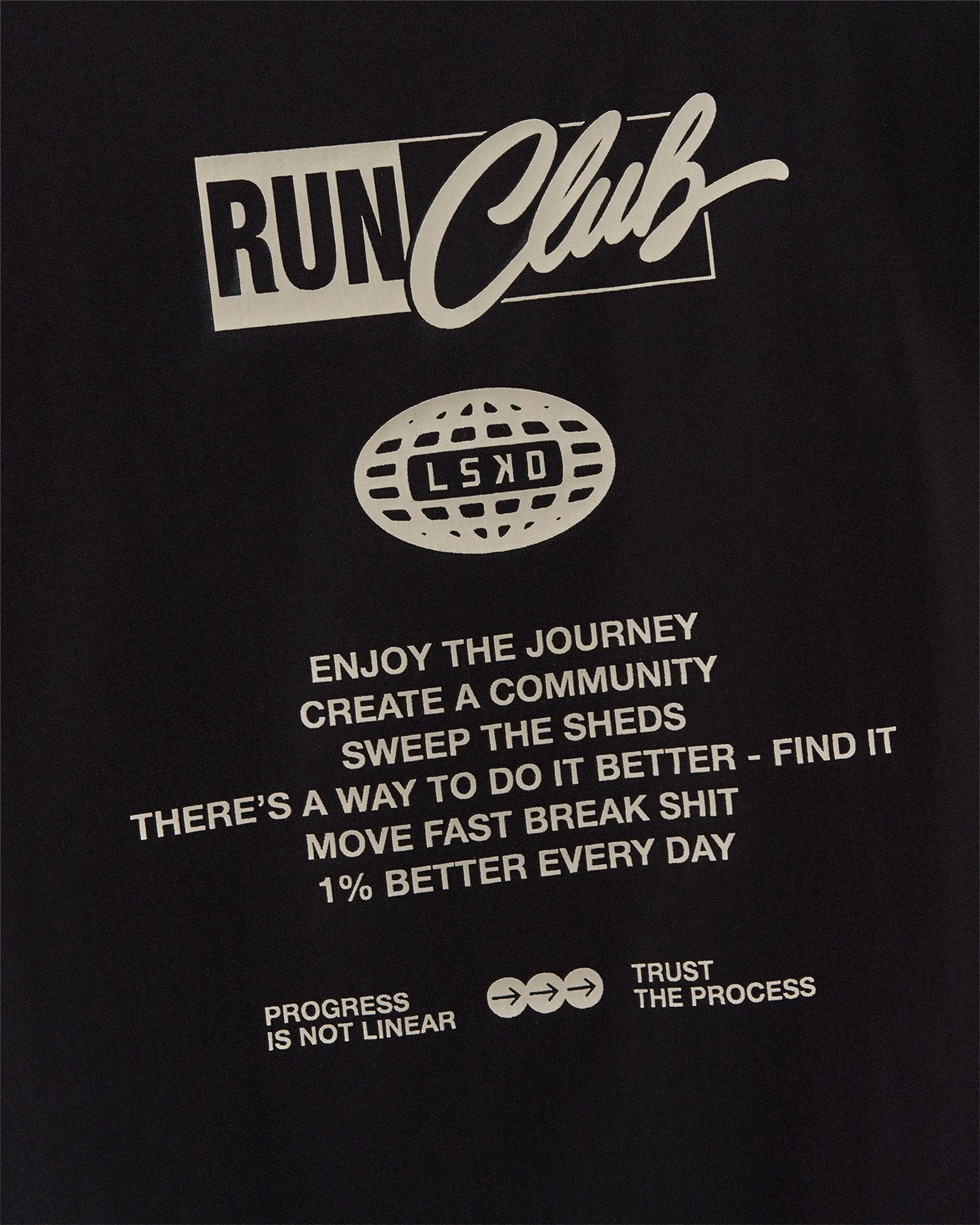 Cadence Run Club Script Values Tank - Black-Alloy sold by LSKD product image thumbnail 4