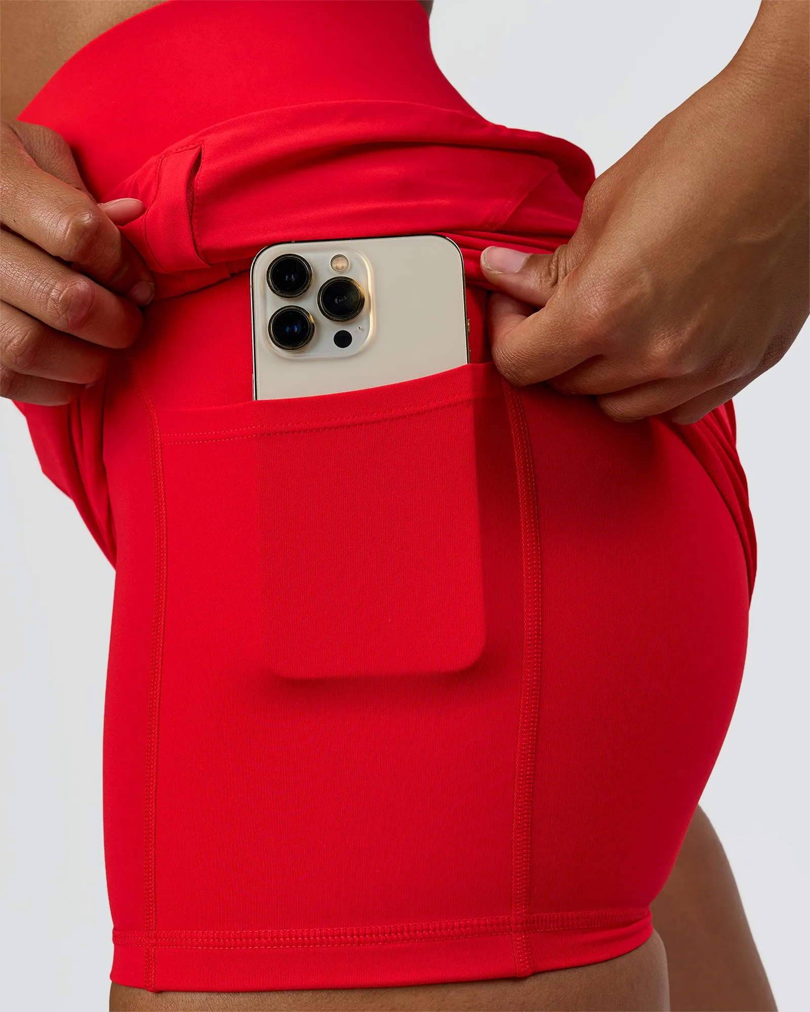 Challenger 3" Lined Performance Short - Scarlet sold by LSKD product image thumbnail 2