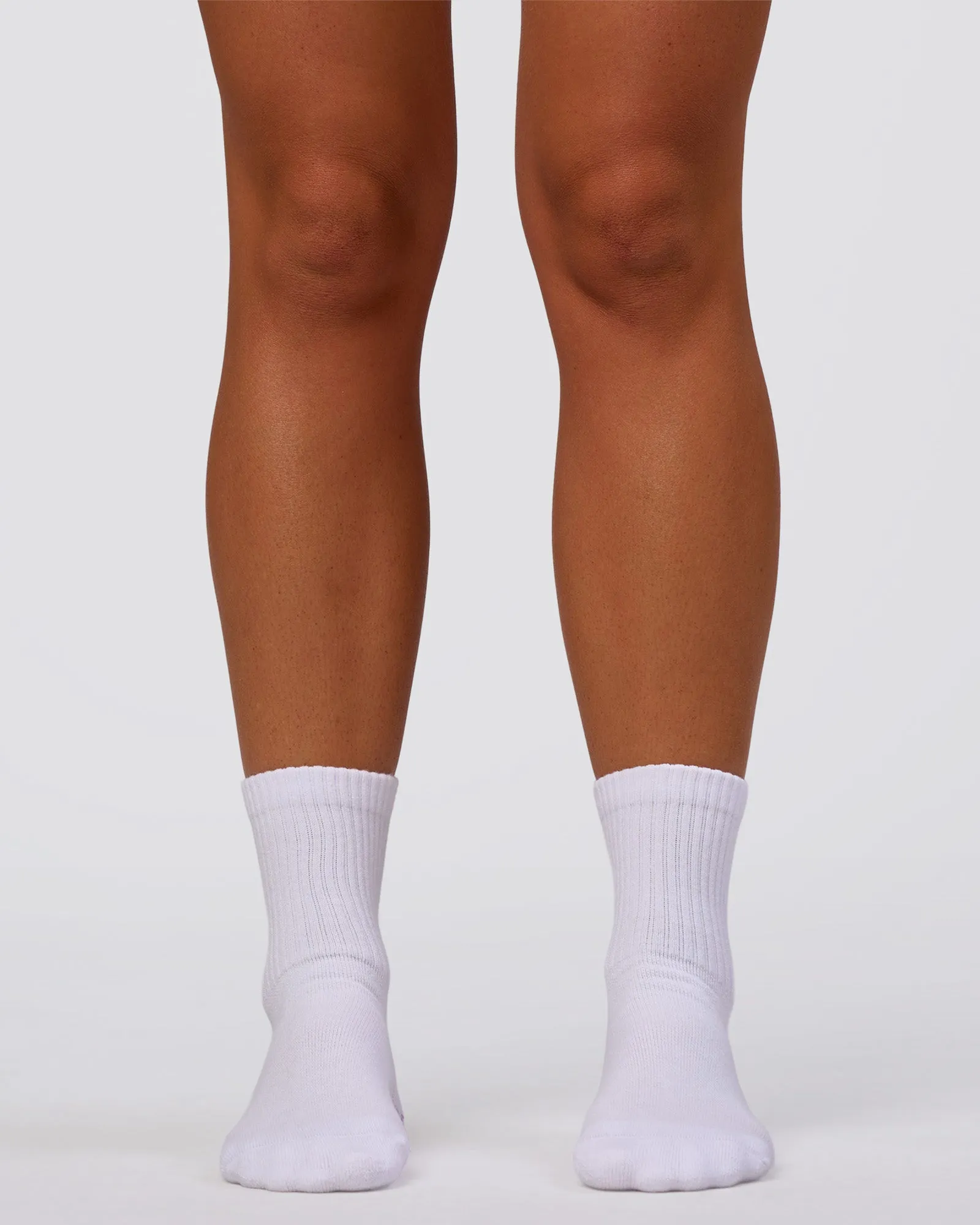 Journey Pilates Grip Socks - White-Pale Lilac sold by LSKD product image thumbnail 4