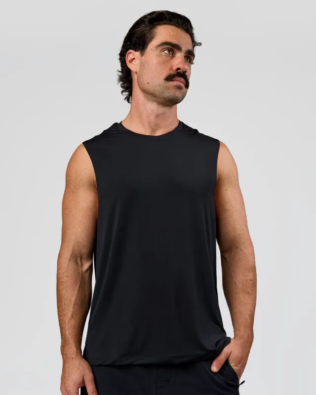 Rep Muscle Training Tank - Black made by LSKD
