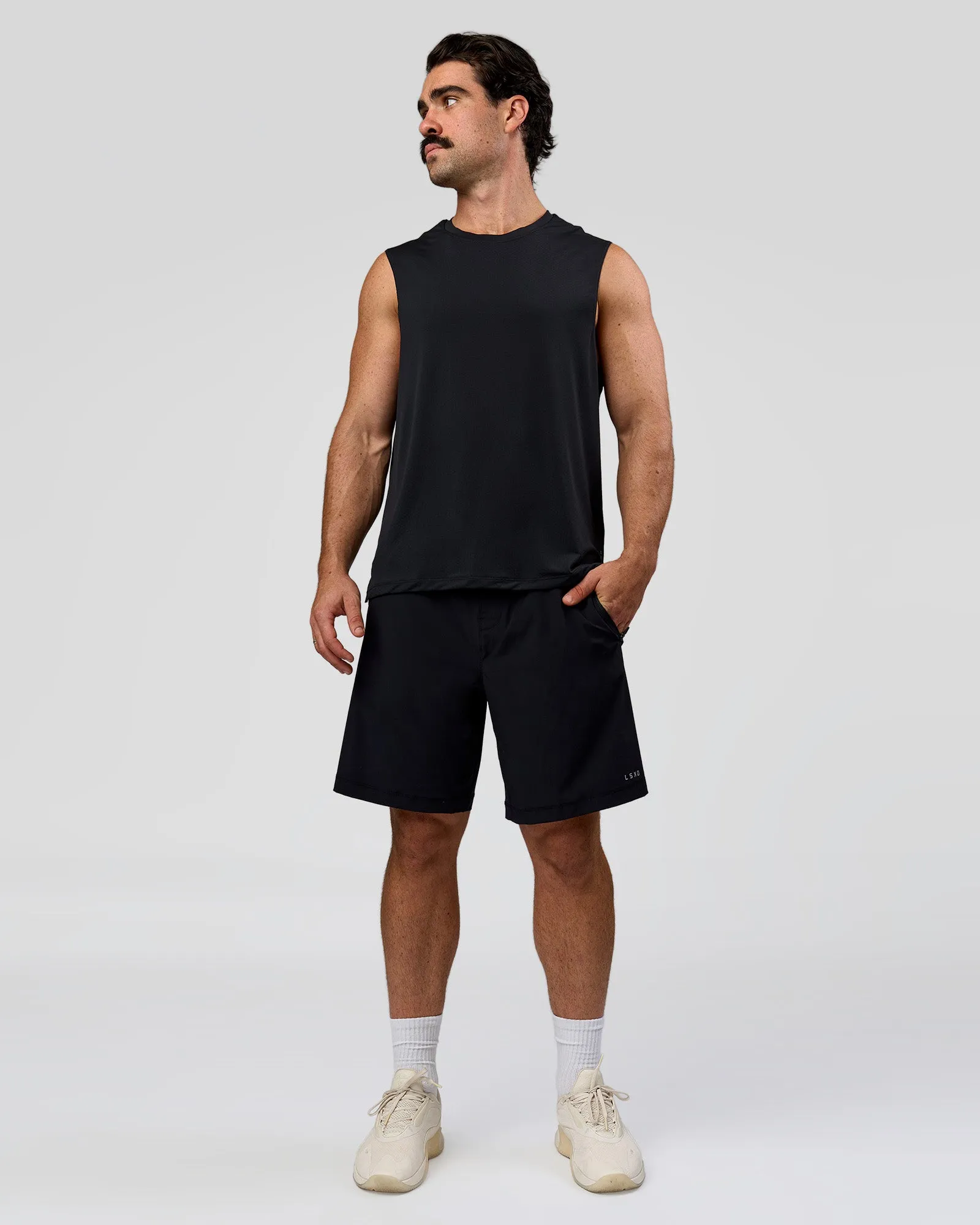 Rep Muscle Training Tank - Black sold by LSKD product image thumbnail 3