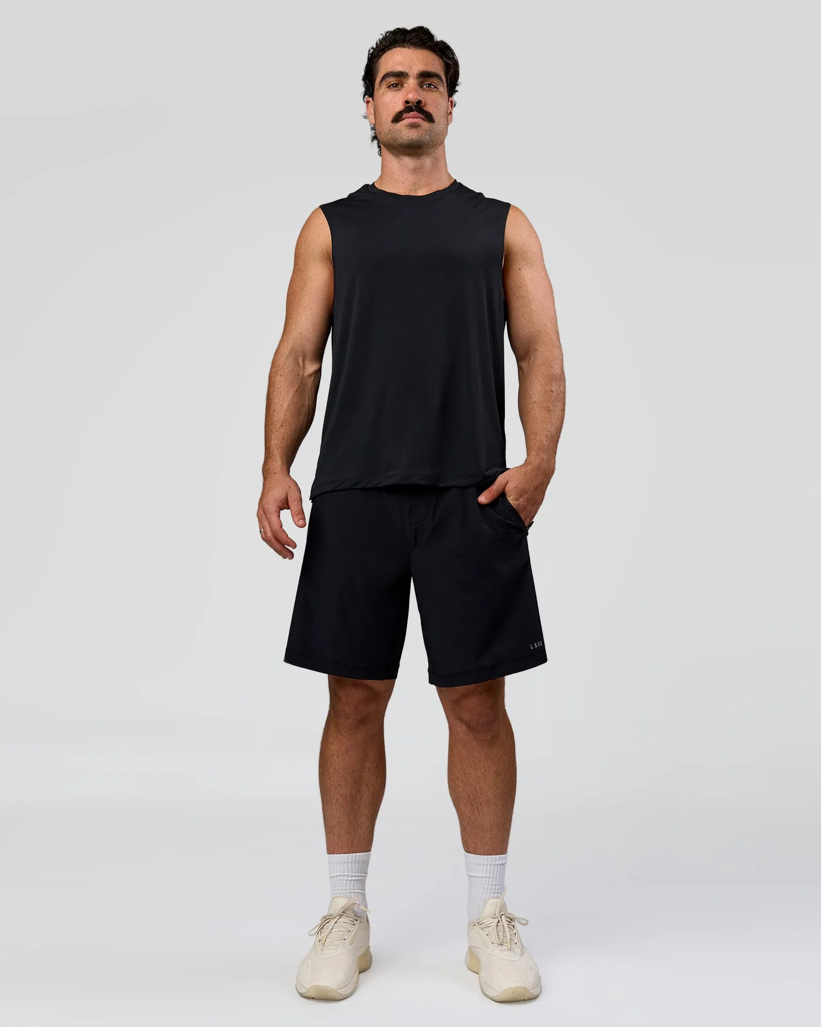 Rep Muscle Training Tank - Black sold by LSKD product image thumbnail 5