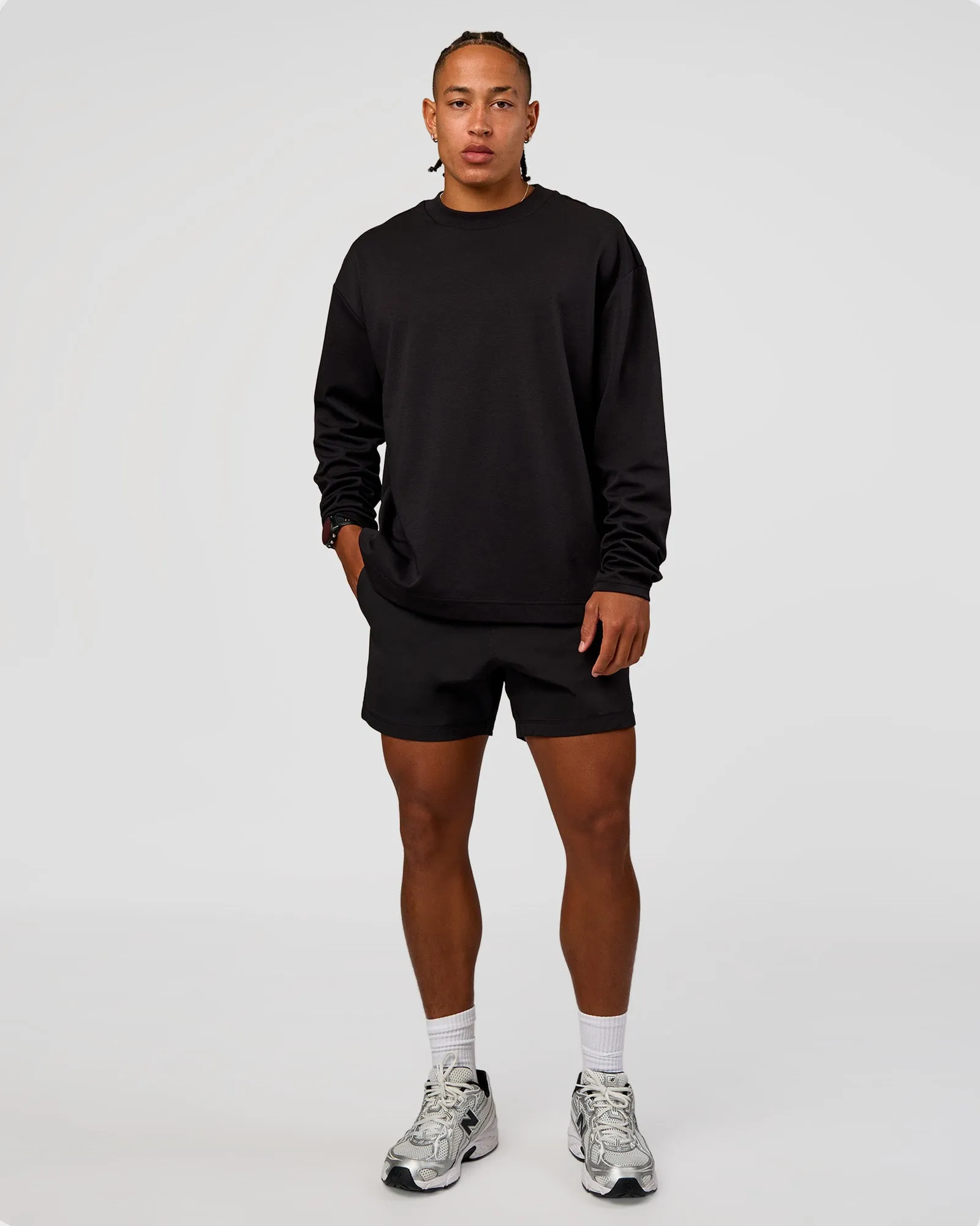Daily 5" Short 2.0 - Black sold by LSKD product image thumbnail 4