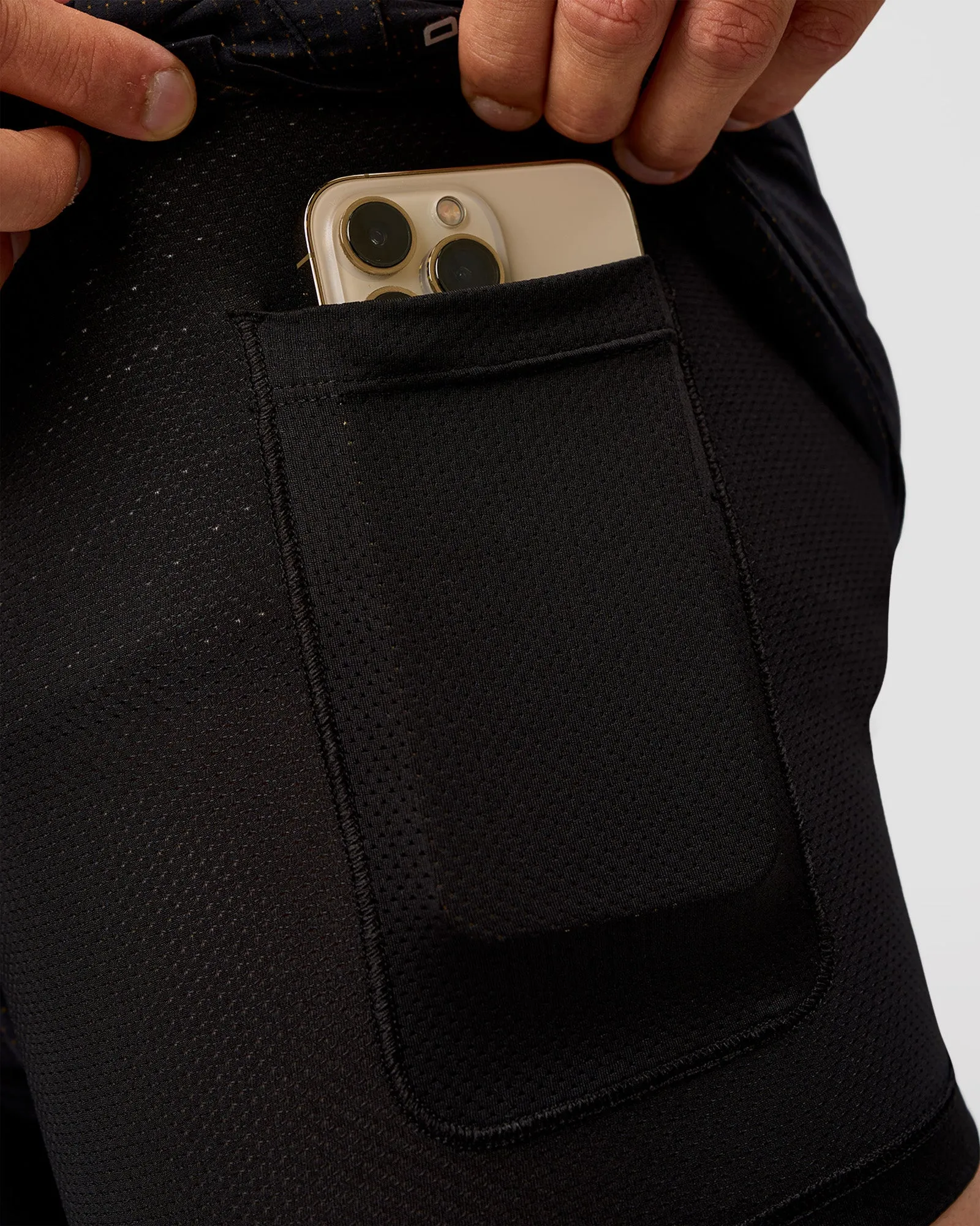 Pace 5" Lined Ripstop Short - Black sold by LSKD product image thumbnail 4