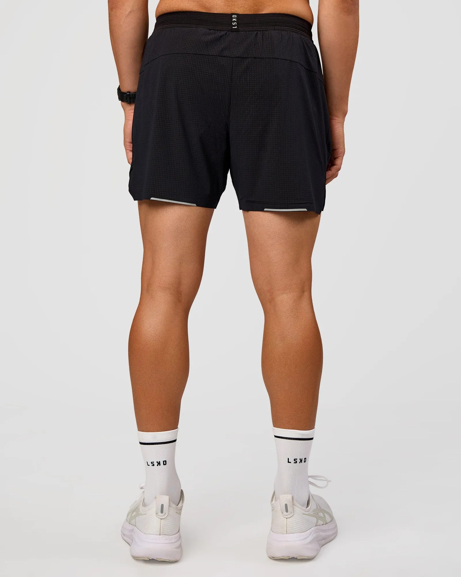 Pace 5" Lined Ripstop Short - Black sold by LSKD product image thumbnail 5