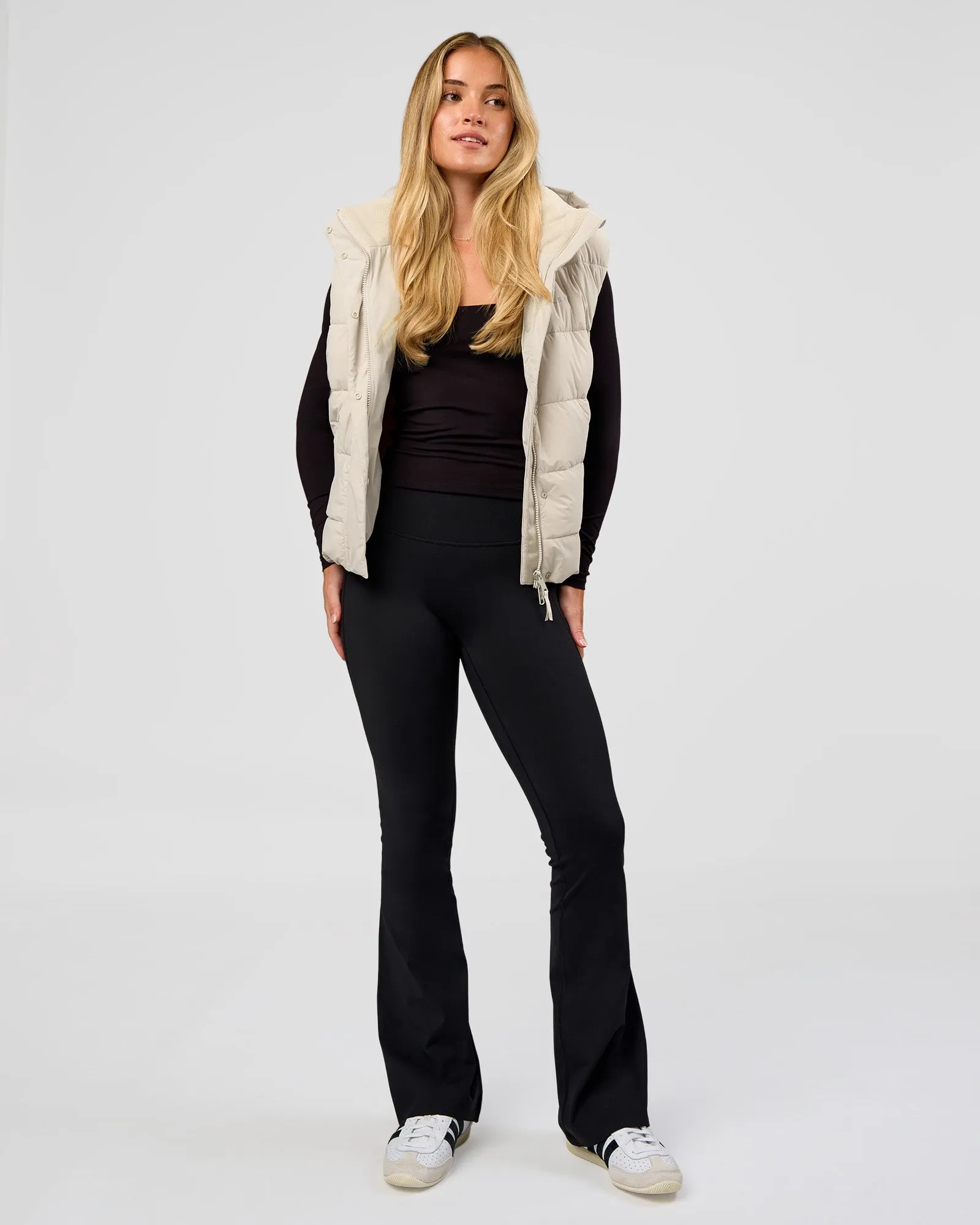 Go-To Puffer Vest - Shale Beige sold by LSKD product image thumbnail 3
