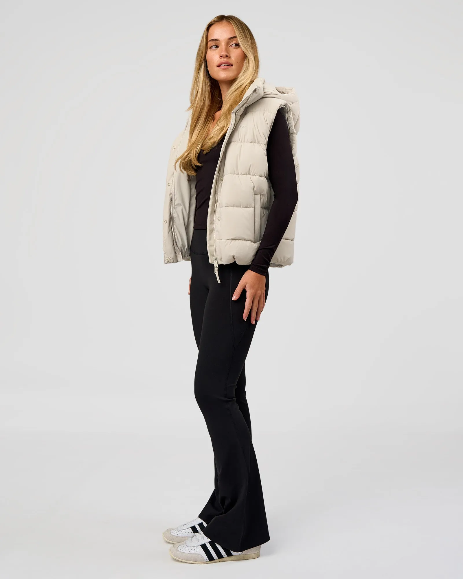 Go-To Puffer Vest - Shale Beige sold by LSKD product image thumbnail 5