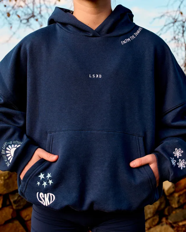 Zola Go-To Oversized Hoodie - Future Navy made by LSKD