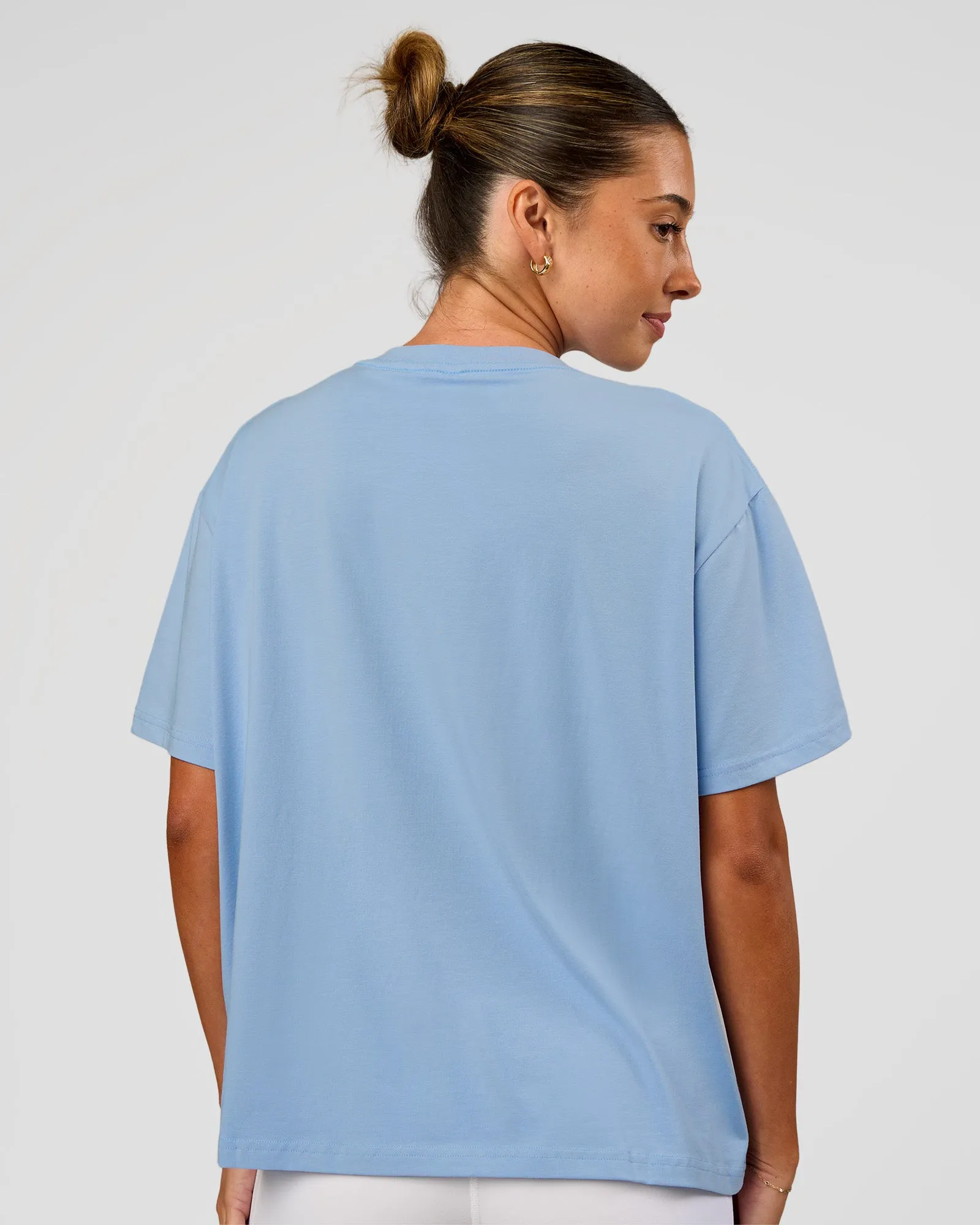 Go-To Script FLXCotton Oversized Tee - Open Air sold by LSKD product image thumbnail 5