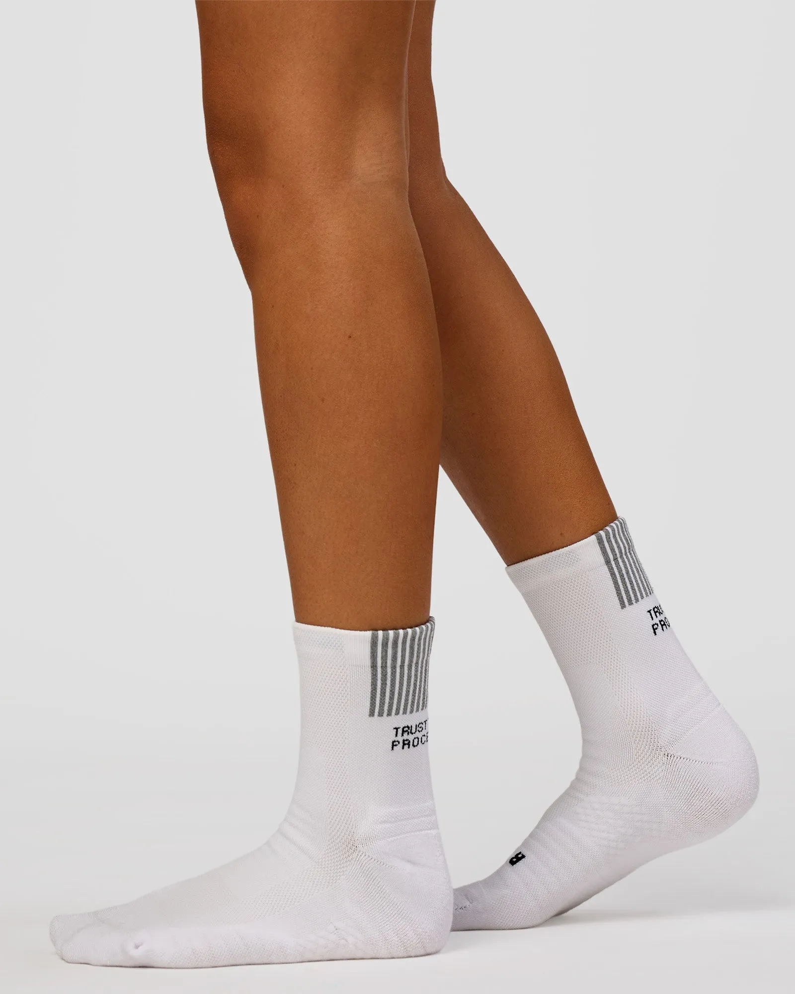 Aero Performance Quarter Socks - White-Reflective sold by LSKD product image thumbnail 3