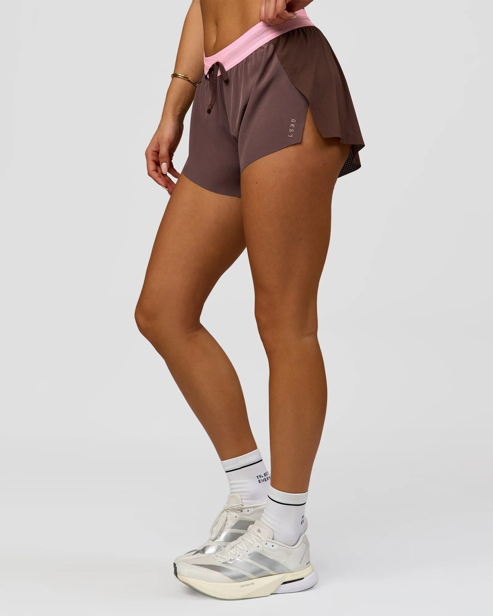 Accelerate 3" Mid-Rise Running Short - Neapolitan sold by LSKD product image thumbnail 3