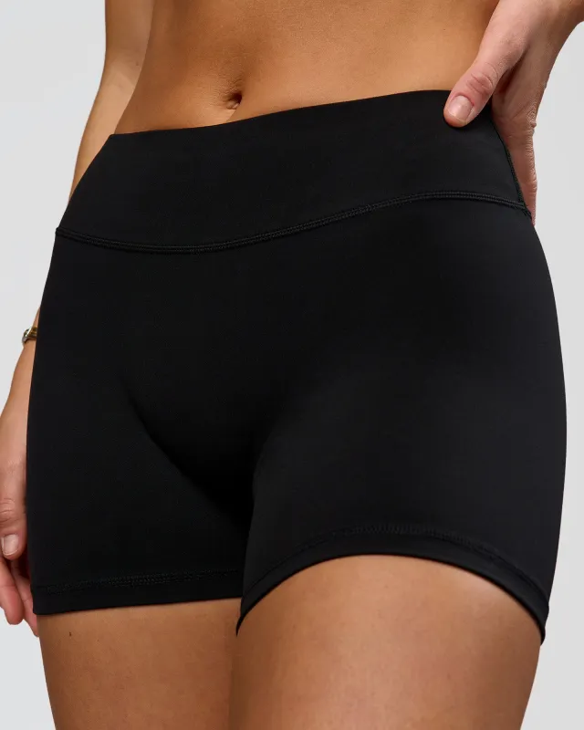 RXD Mid-Rise 4" Short - Black made by LSKD