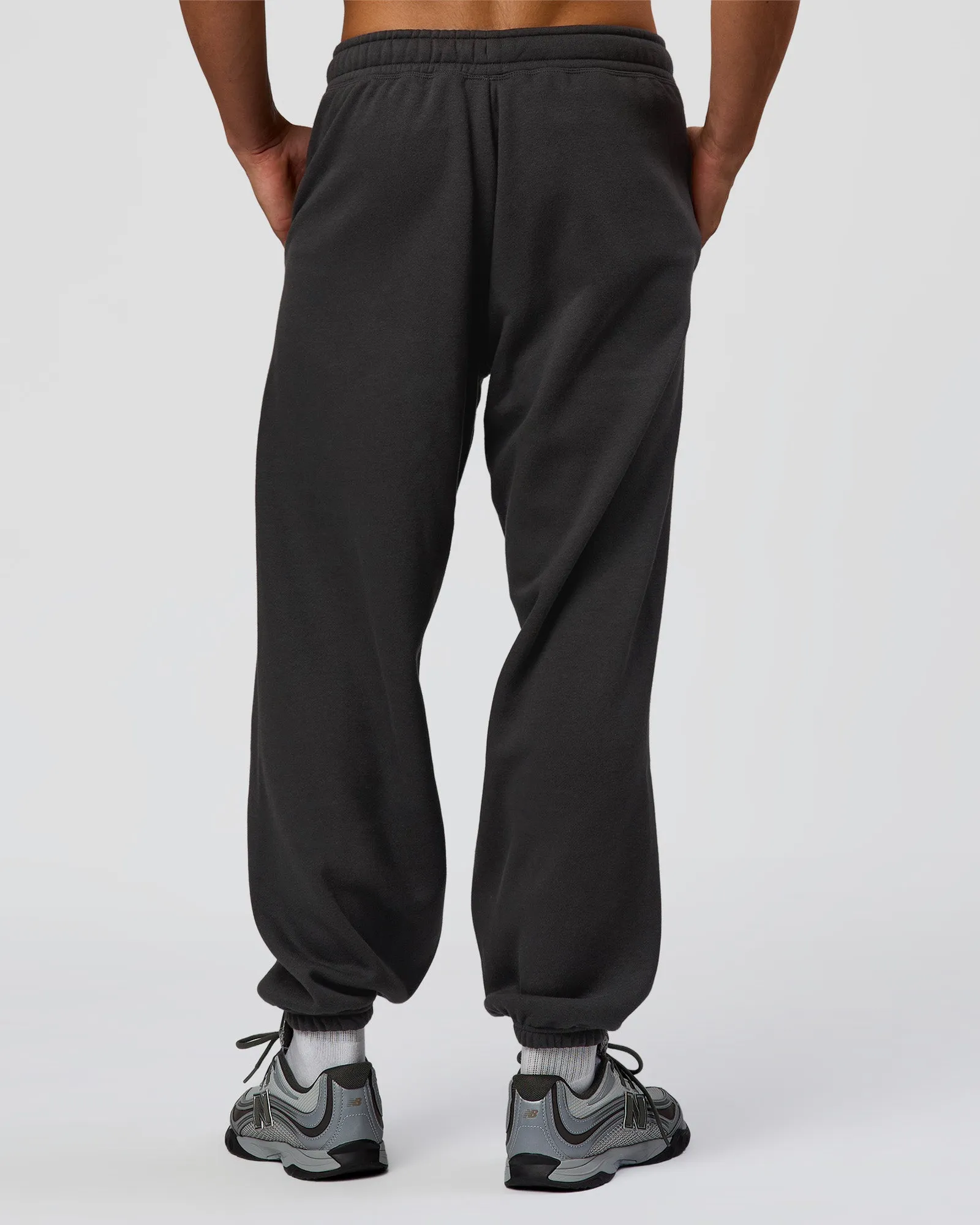Base Baggy Cuffed Track Pant - Onyx sold by LSKD product image thumbnail 4