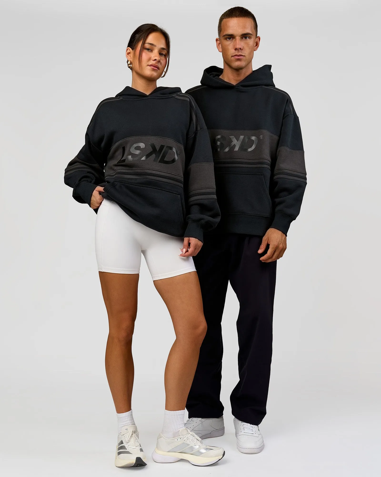 A-Team Oversized Hoodie - Caviar-Onyx sold by LSKD product image thumbnail 2