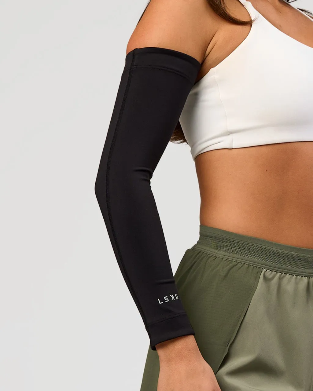 Pace Run Sleeves - Black sold by LSKD product image thumbnail 4