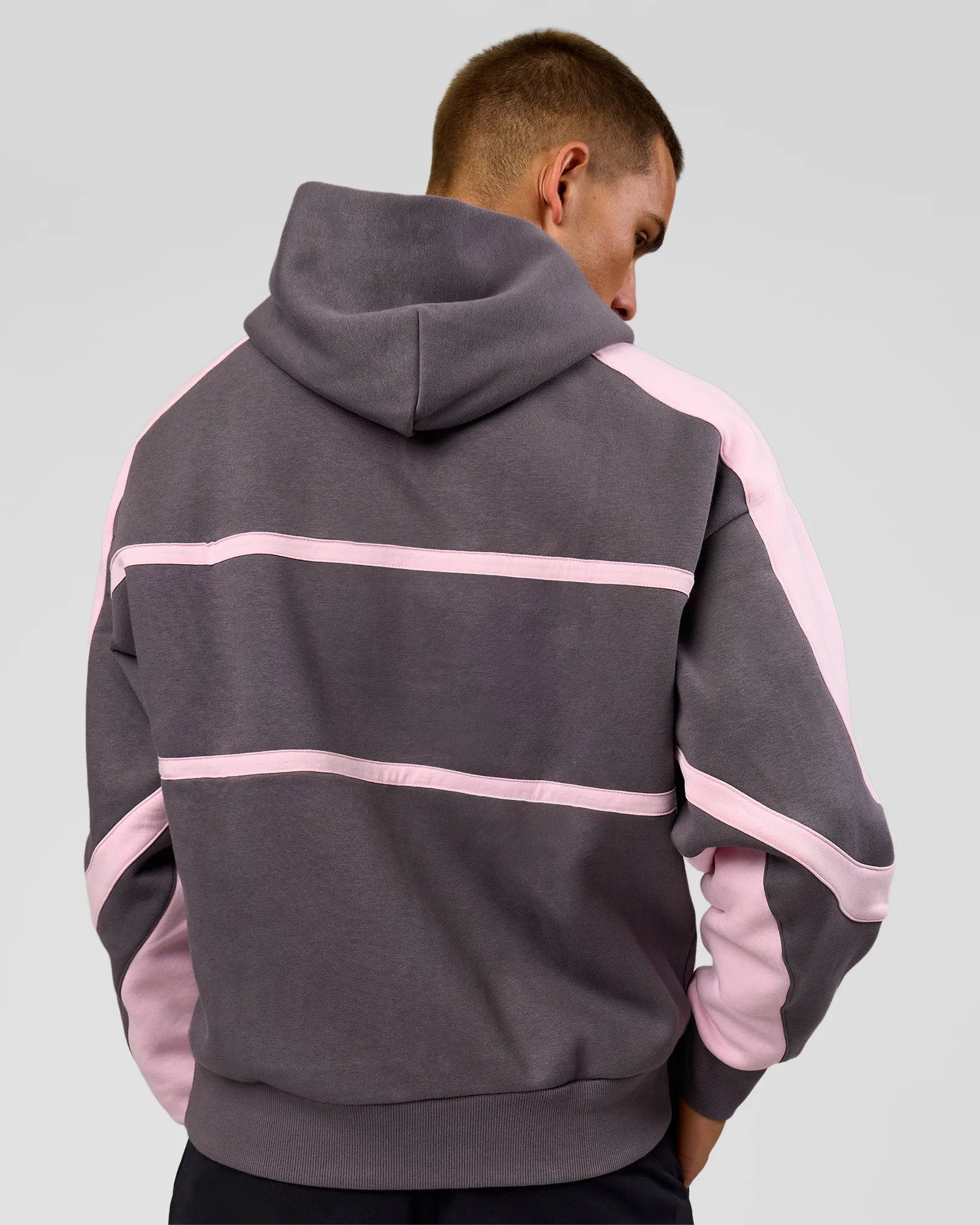 Vibe Oversized Hoodie - Duskstone-Marshmallow sold by LSKD product image thumbnail 5