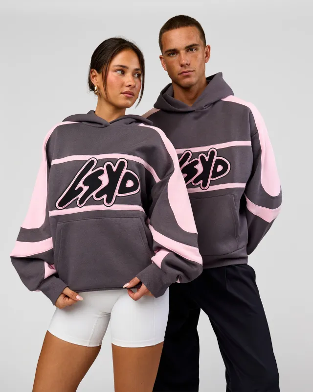 Vibe Oversized Hoodie - Duskstone-Marshmallow made by LSKD