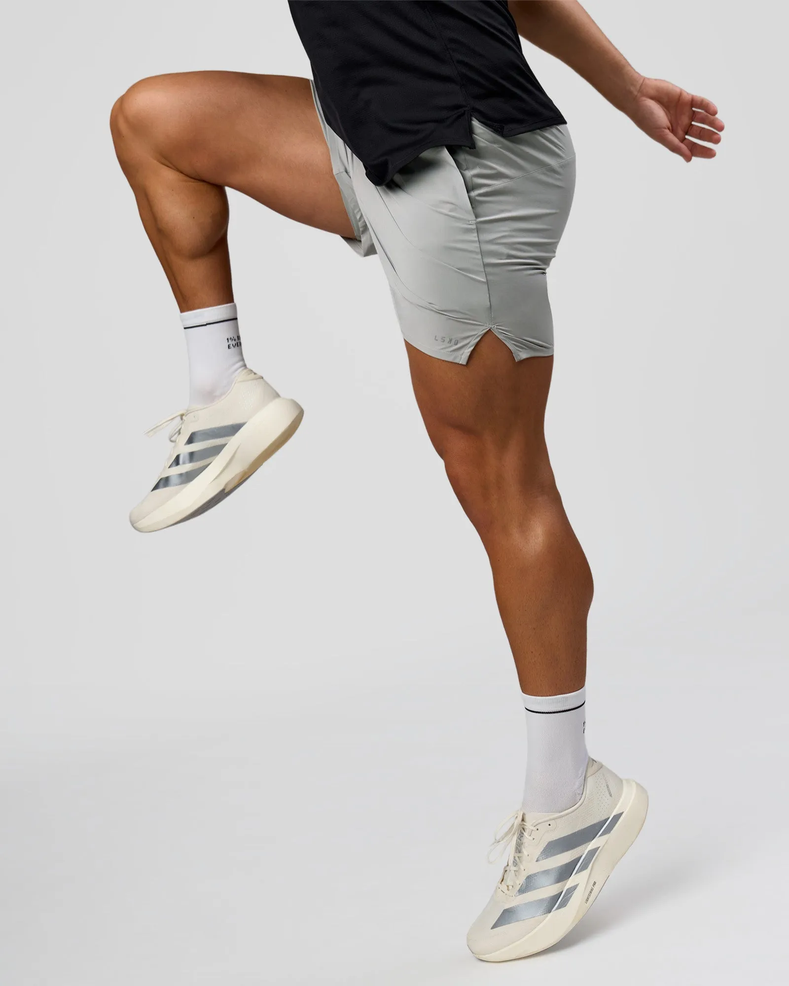 Pace 5" Lined Running Short - Alloy sold by LSKD product image thumbnail 4