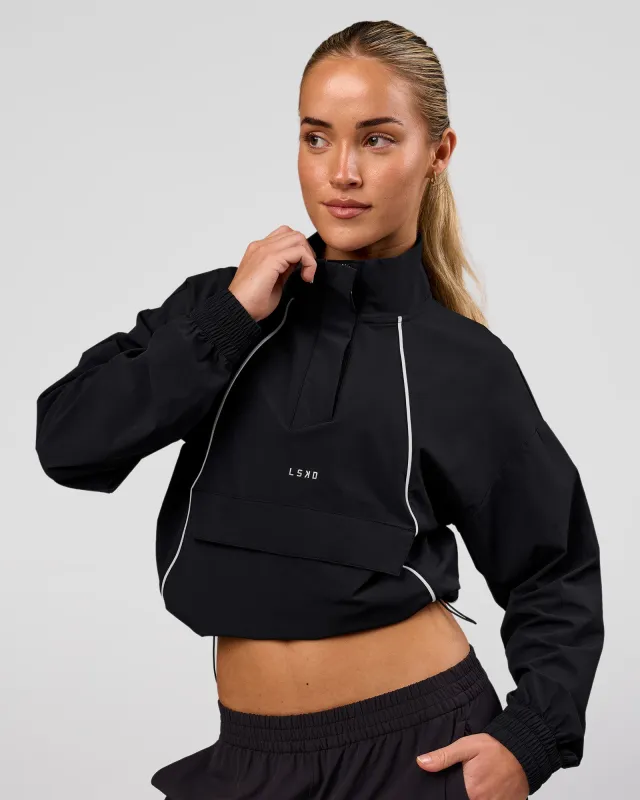 Pop Over Jacket - Black made by LSKD