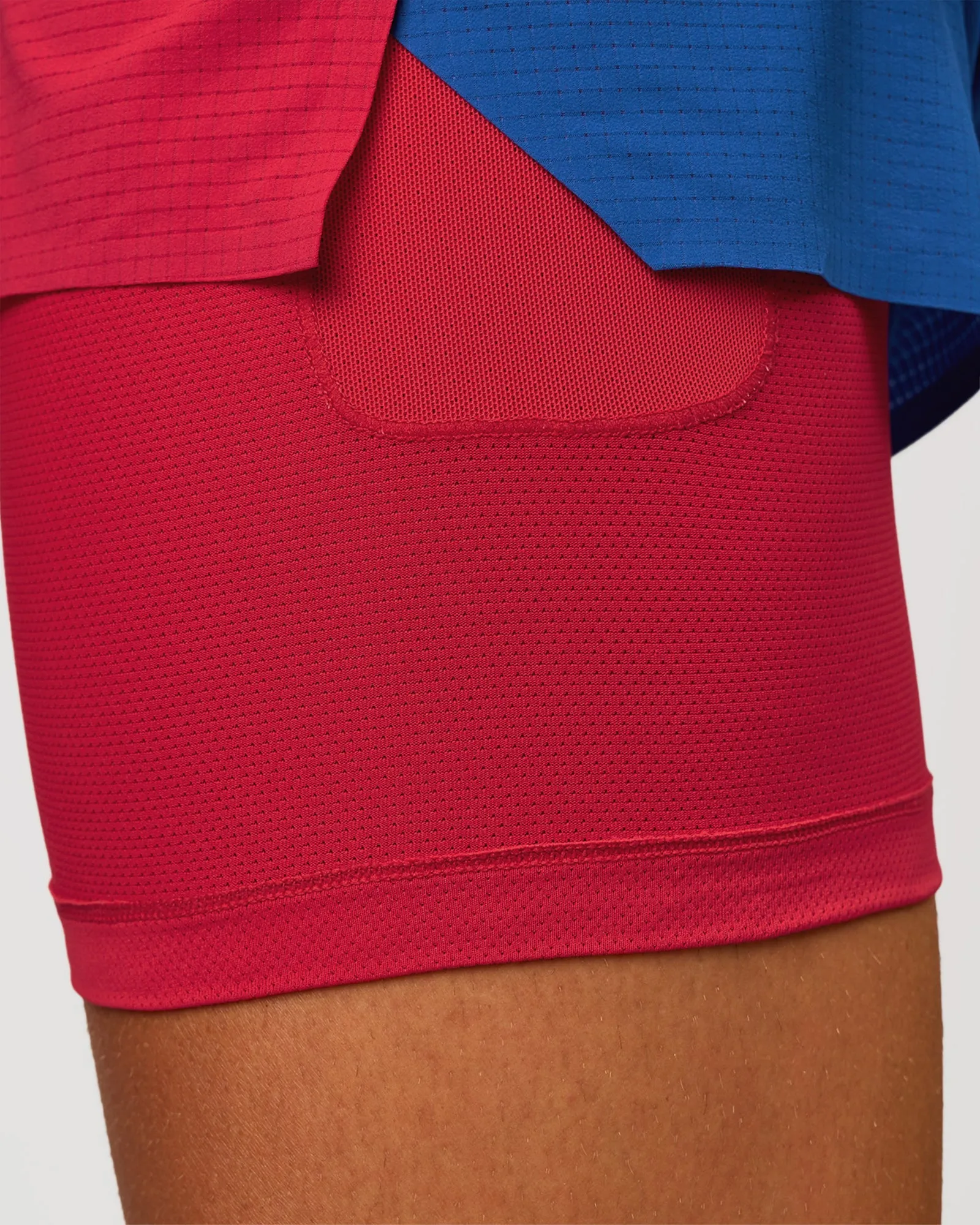 UltraAir 5" Lined Performance Short - Scarlet-Electric Indigo sold by LSKD product image thumbnail 5