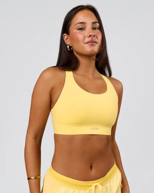 Fusion Sports Bra 2.0 - Lemon made by LSKD