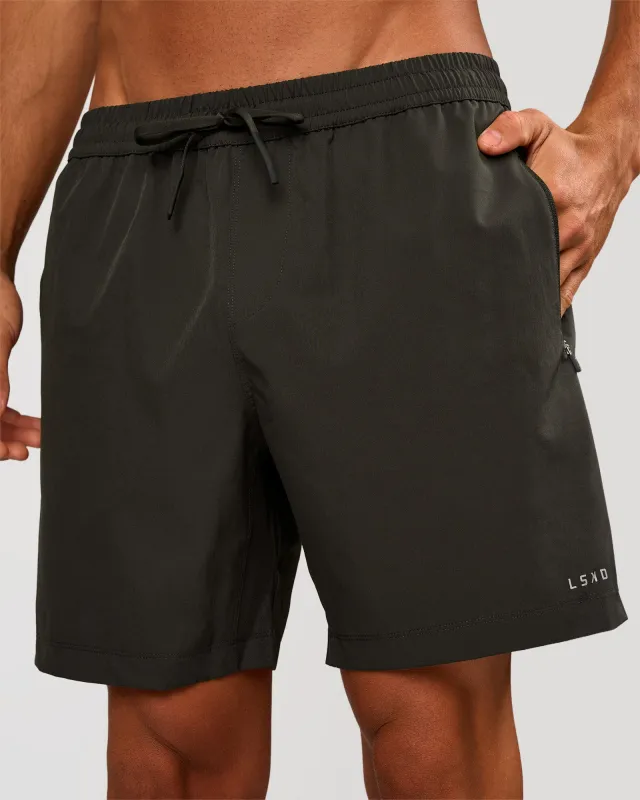 Rep 7" Performance Short - Onyx made by LSKD