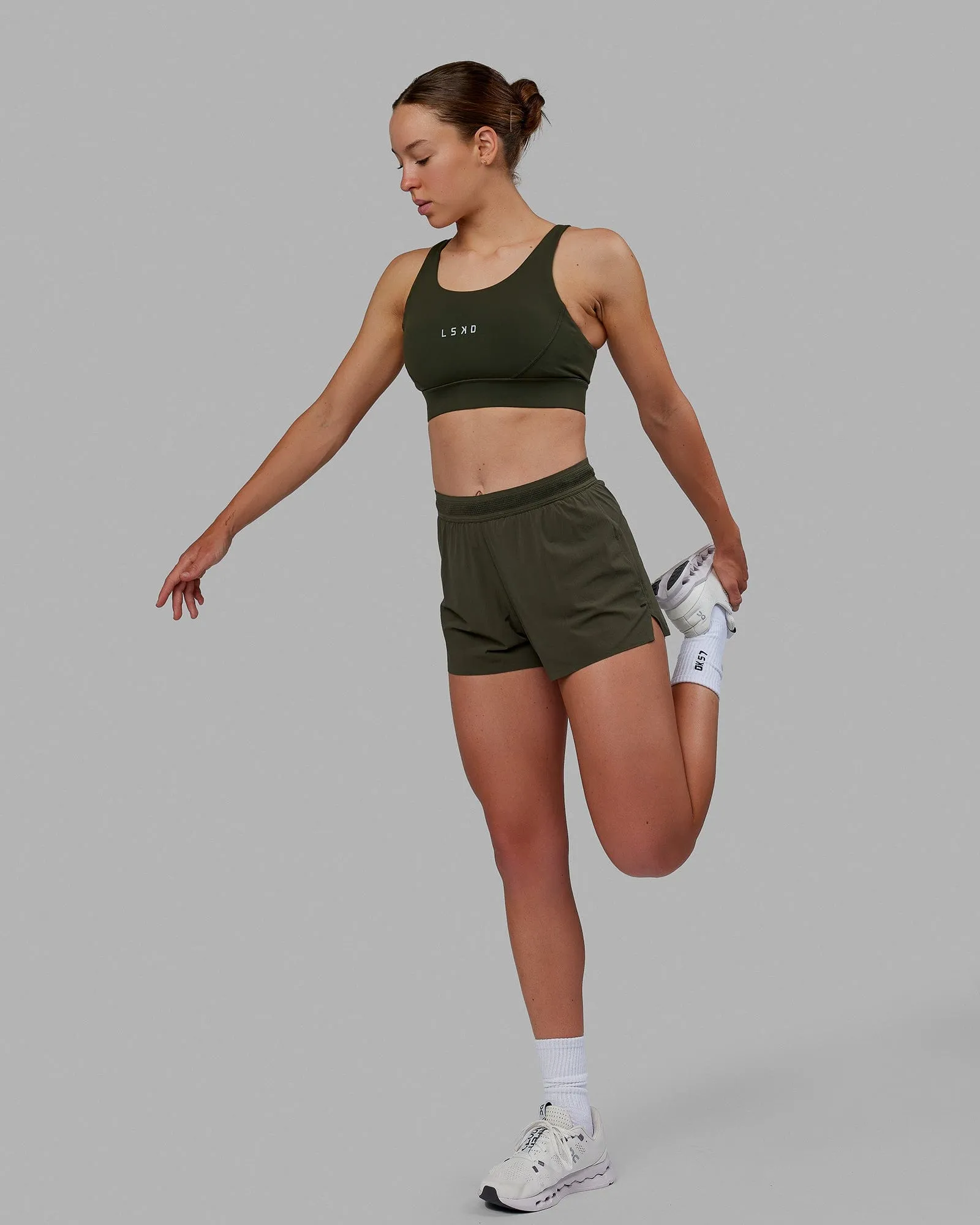 Propel Sports Bra - Forest Night sold by LSKD product image thumbnail 5