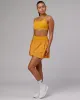 Rally Tennis Skirt - Butterscotch sold by LSKD