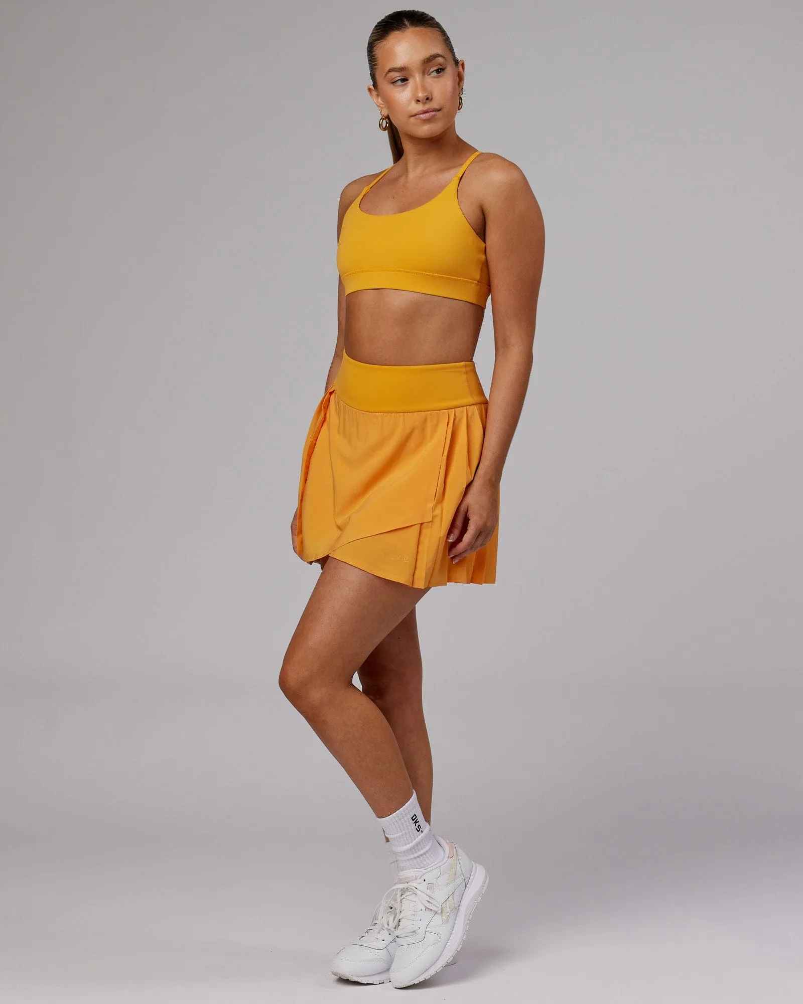 Rally Tennis Skirt - Butterscotch sold by LSKD product image thumbnail 4