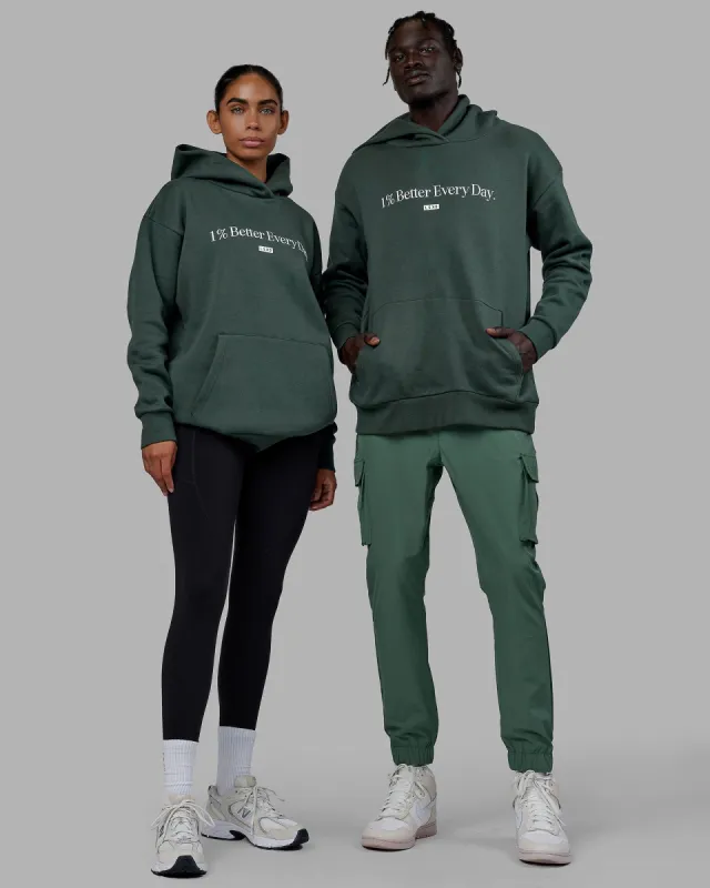 Unisex 1% Better Hoodie Oversize - Vital Green sold by LSKD