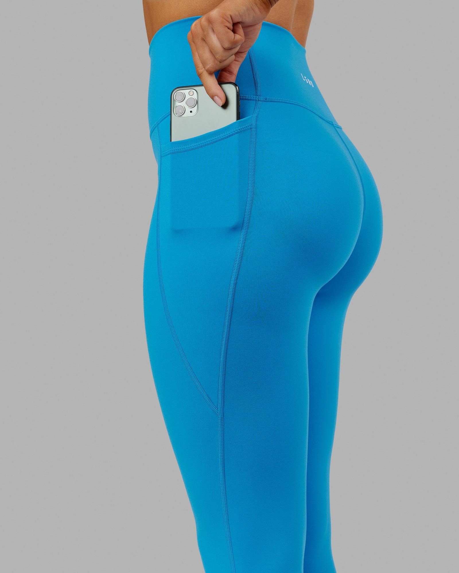 Fusion Full Length Tight - Ibiza Blue sold by LSKD product image thumbnail 5