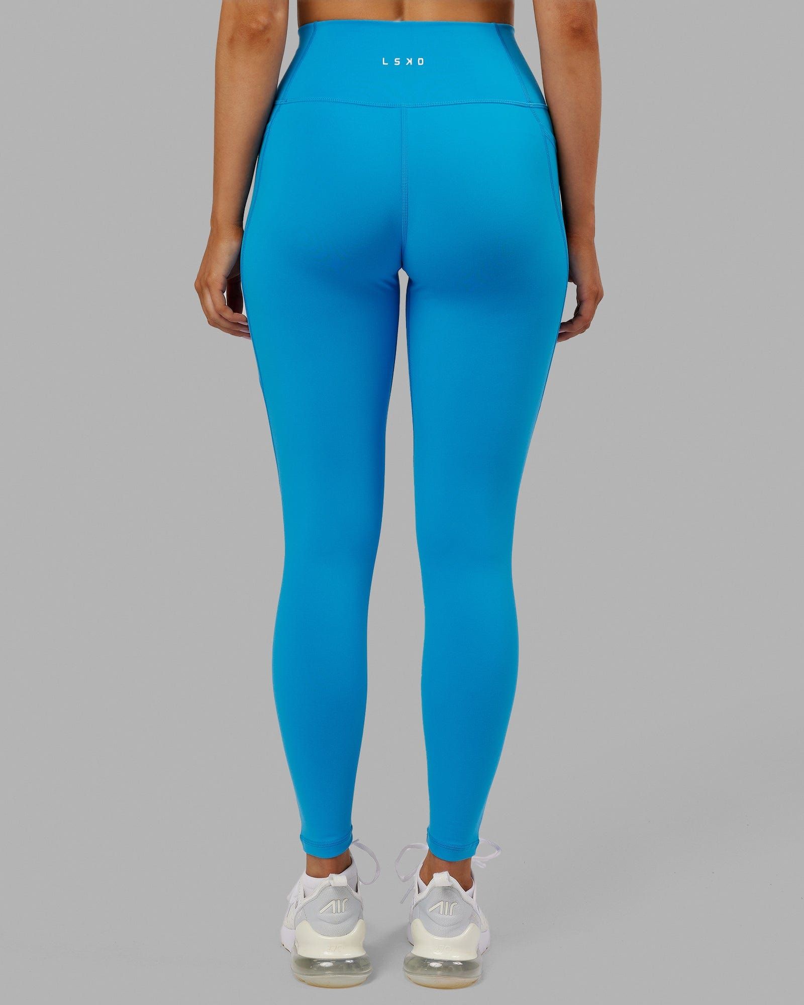 Fusion Full Length Tight - Ibiza Blue sold by LSKD product image thumbnail 4