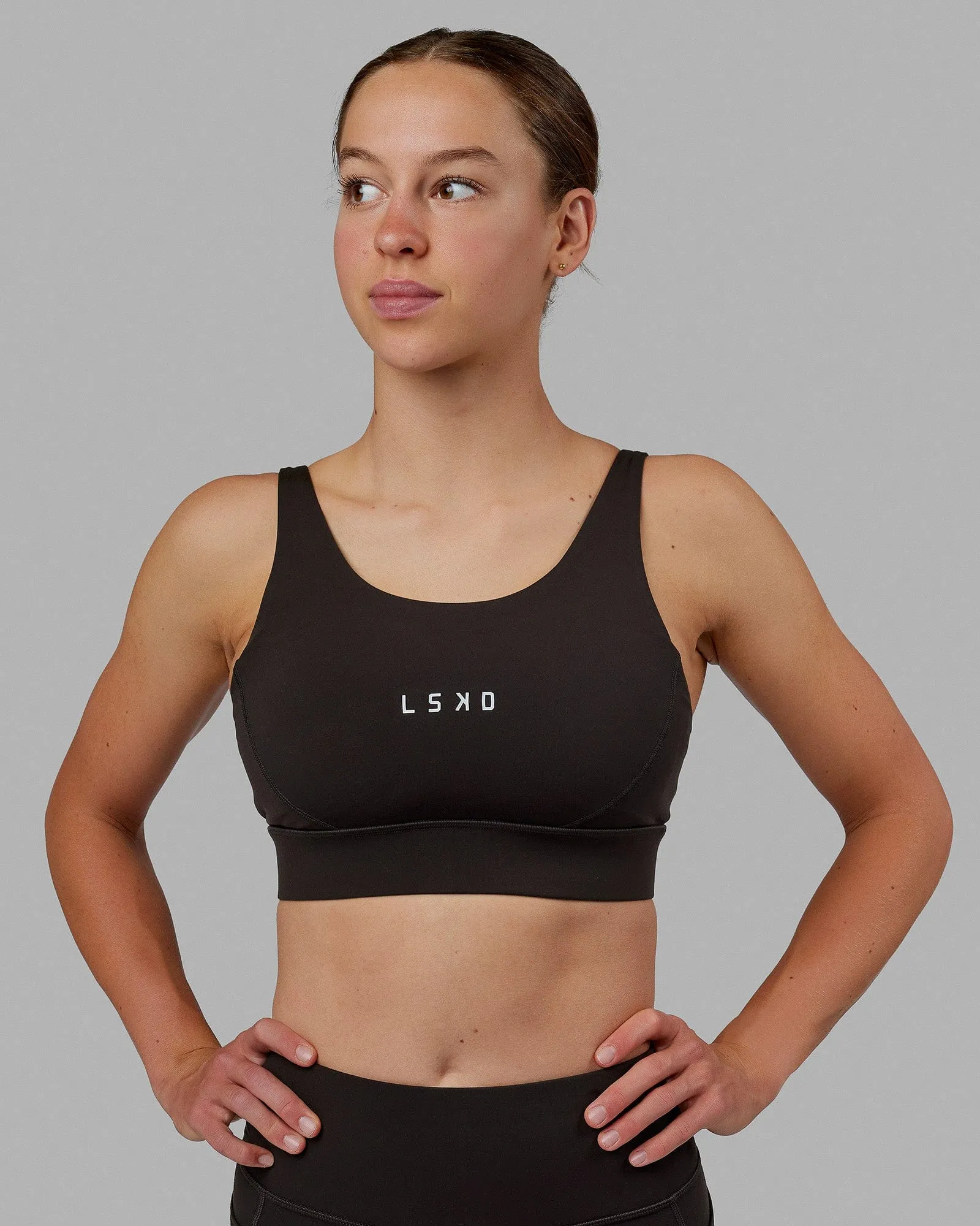 Propel Sports Bra - Dark Walnut sold by LSKD product image thumbnail 5