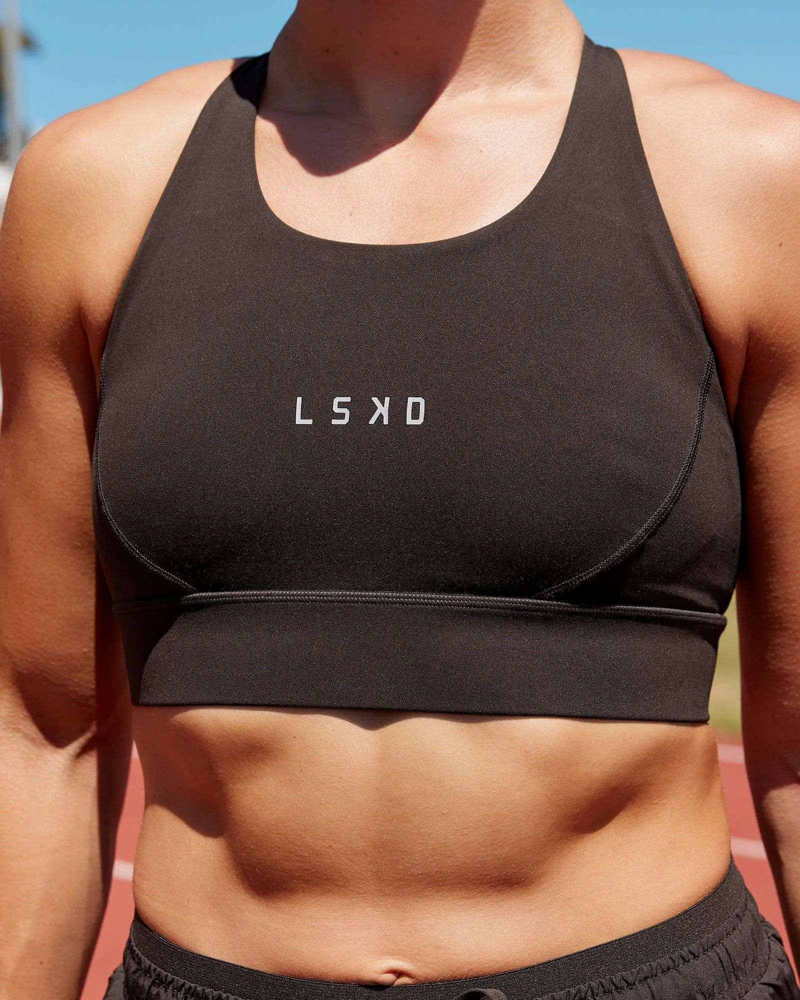 Propel Sports Bra - Dark Walnut sold by LSKD product image thumbnail 3