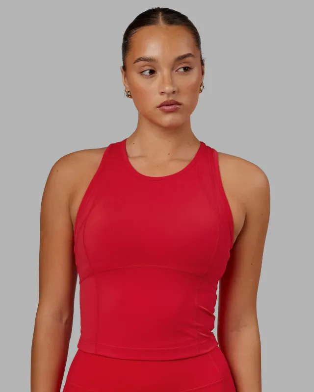 Propel Performance Tank - Scarlet sold by LSKD